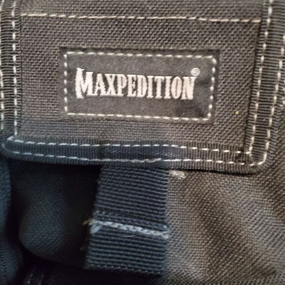 Maxpedition Operator Tactical Attache 0605B Black Large Messenger Bag Laptop EUC - Picture 4 of 6